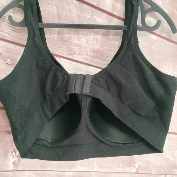 Truekind Sz 4XL Black Women's Intimate Comfort Supportive Wireless Bra Plusddx - Picture 4 of 8